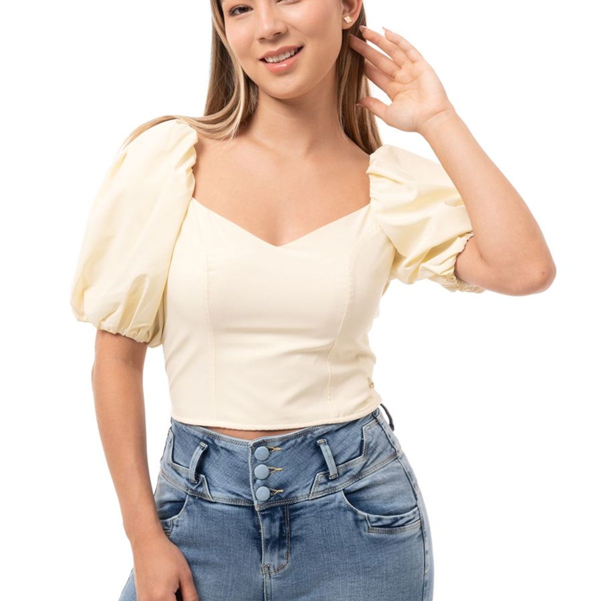 SQUEEZE - Blusas Chalis Mujer Axietna Pionier