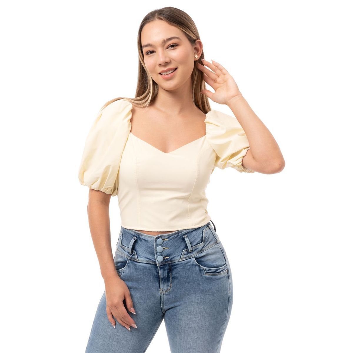 SQUEEZE - Blusas Chalis Mujer Axietna Pionier