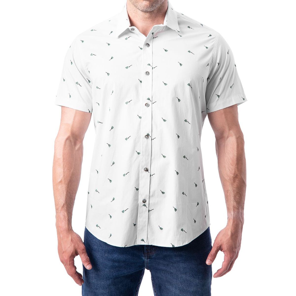 NORTON - Camisa Popelina Hombre Mixtel Norton