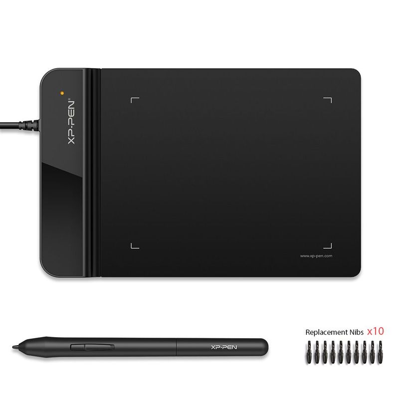 XP PEN - XPPen Star G430S Tableta Gráfica 4x3 Pulgadas Con Lápiz Pasivo