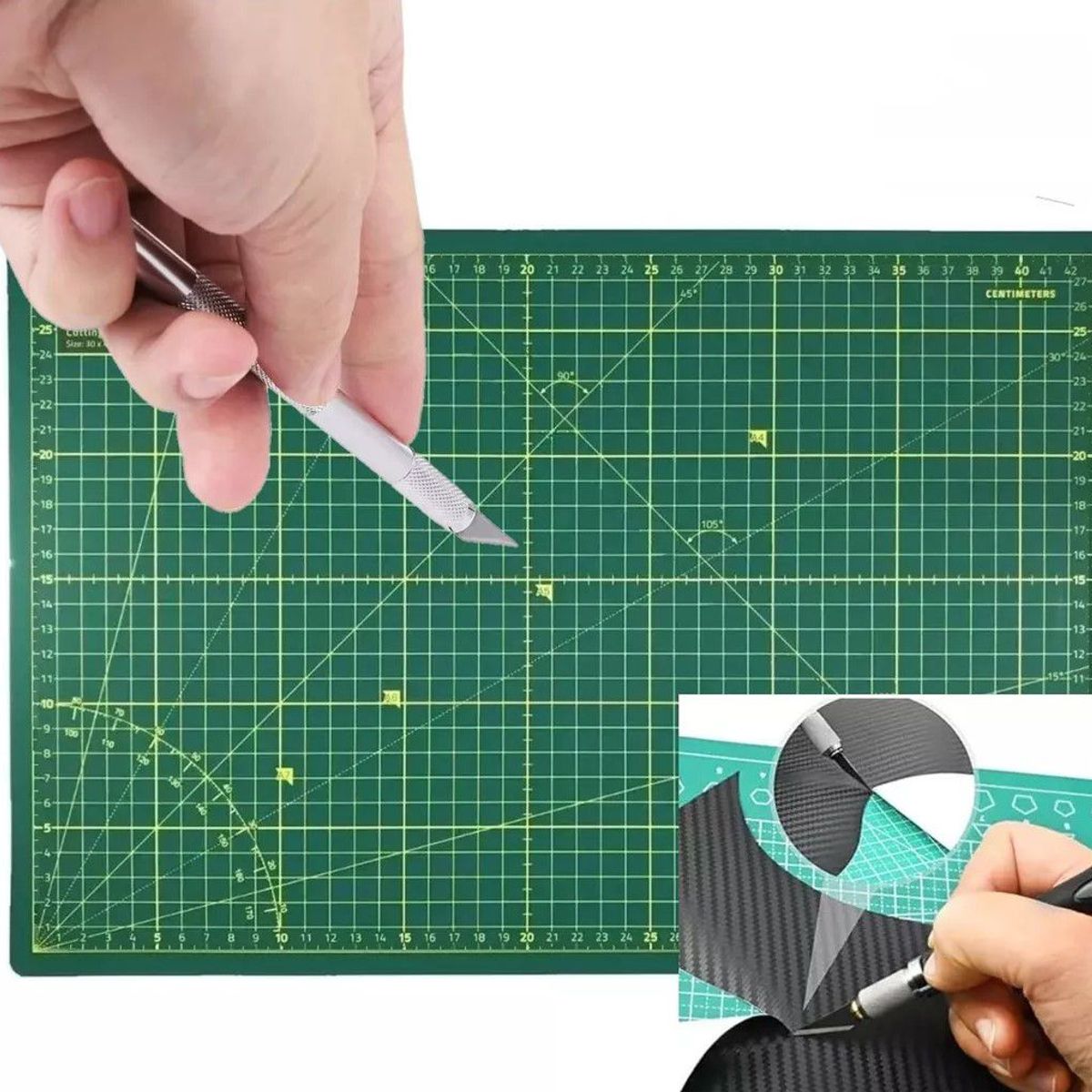 GENERICO - Tabla De Corte A3 Valu + Cutter Valu De Precisión