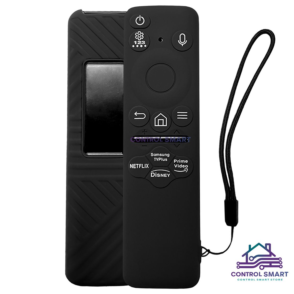 CASE - Funda Cerrada Para Control Samsung Solar Smart Tv Modelo 2023- Negra