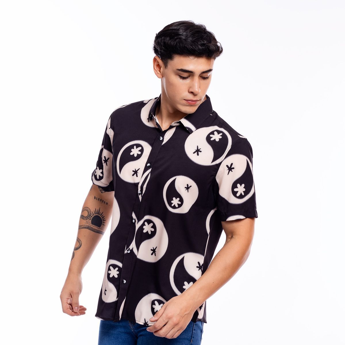 RIFF&RAFF - Camisa Manga Corta Nightday RIFF&RAFF
