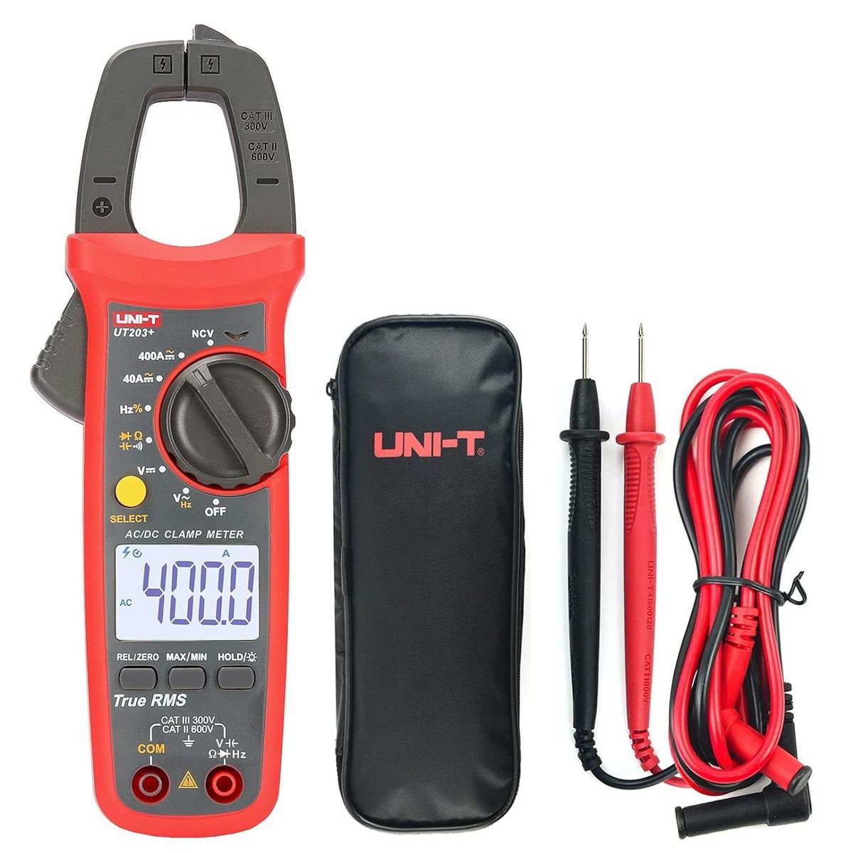 UNI T - Pinza Amperimétrica Digital True RMS UNI-T UT203+