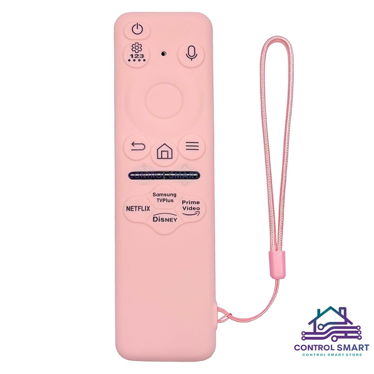 CASE - Funda Cerrada Para Control Samsung Solar Smart Tv Modelo 2023 – Rosa