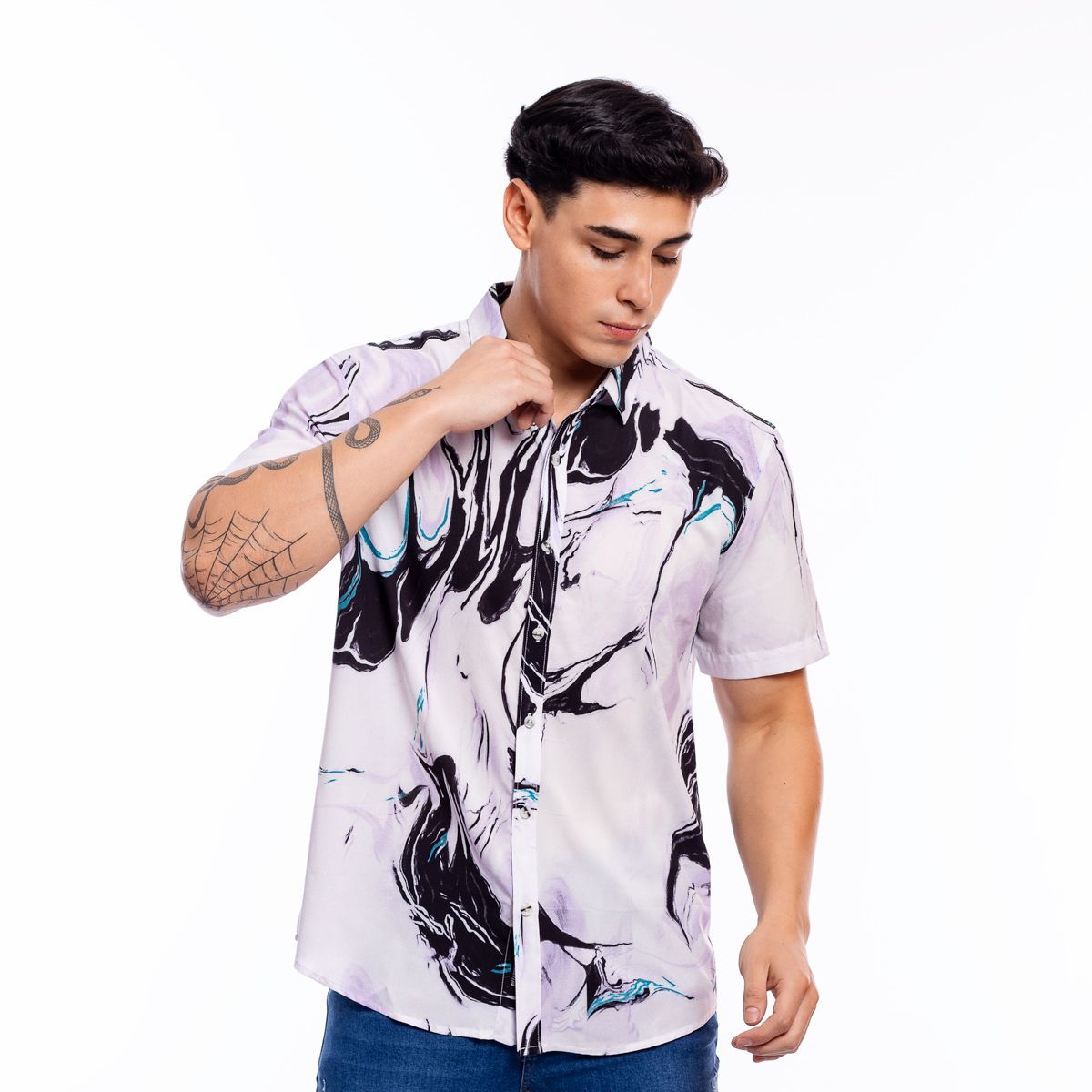 RIFF&RAFF - Camisa Manga Corta Kaiser RIFF&RAFF