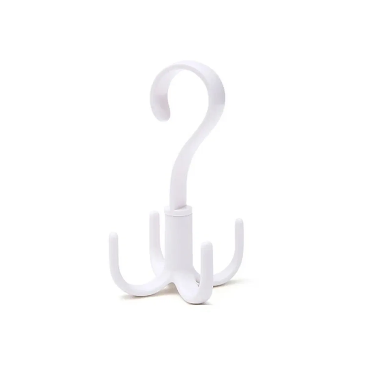 GENERICO - COLGADOR 360° DE 4 PUNTAS BEIGE PARA ROPA