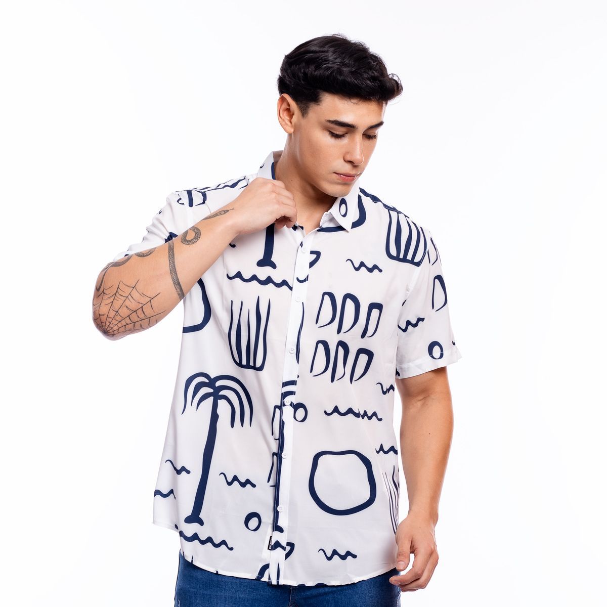 RIFF&RAFF - Camisa Manga Corta Gertih RIFF&RAFF