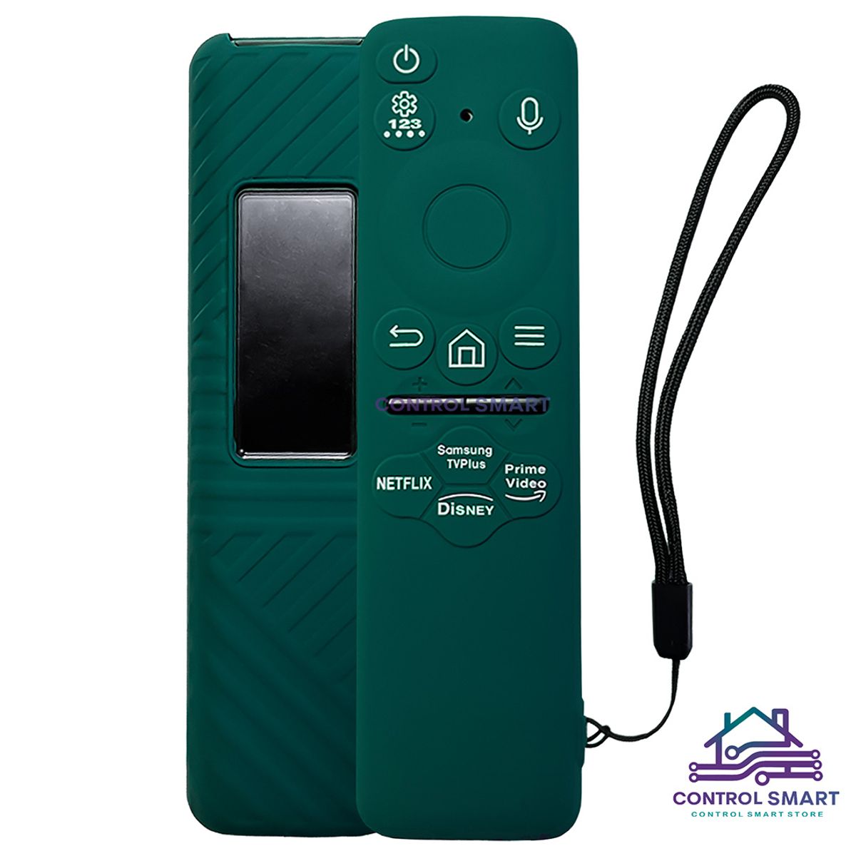 CASE - Funda Cerrada Para Control Samsung Solar Smart Tv Modelo 2023- Verde