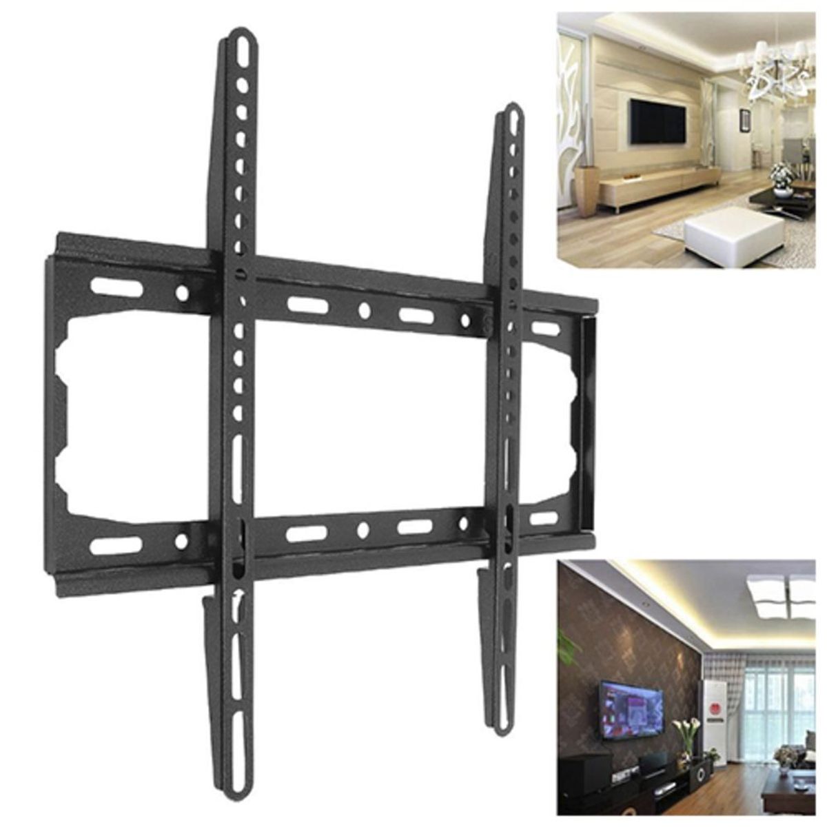 GENERICO - Rack Fijo Tv 23 Hasta 63 Pulgadas Televisor Pared