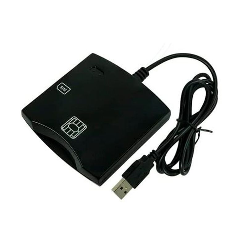 GENERICO - Smart Card Reader Lector Usb Dni Electronico Beca 18 Tarjeta.