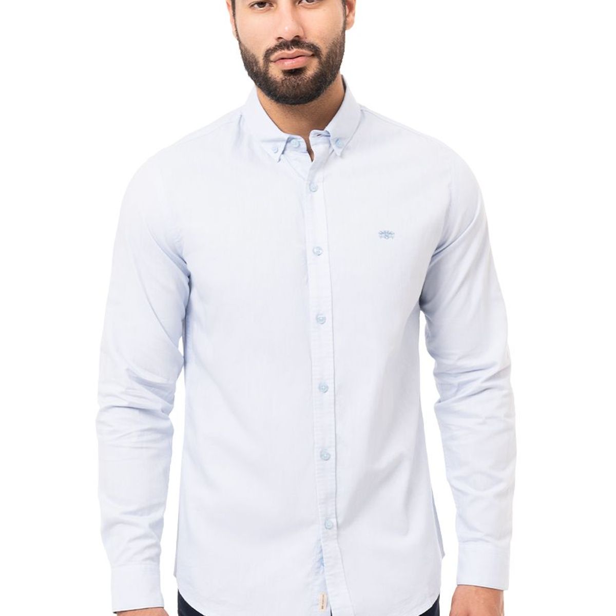 NORTON - Camisa Clasico Oxford Vitaliz Ml Hombre