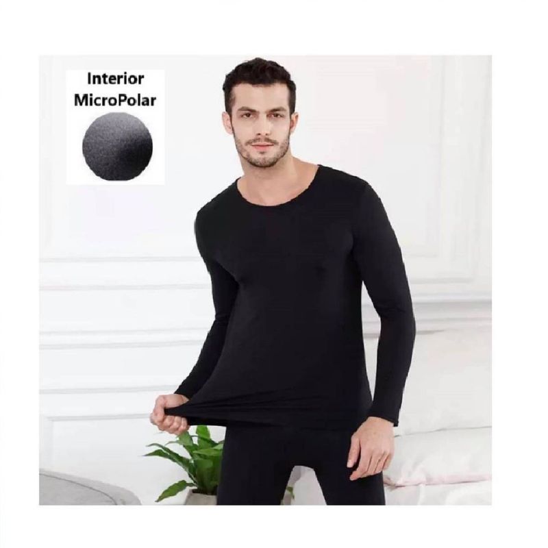 OTTOWARE - POLO MANGA LARGA CALENTADOR TERMICO HOMBRE MICRO POLAR