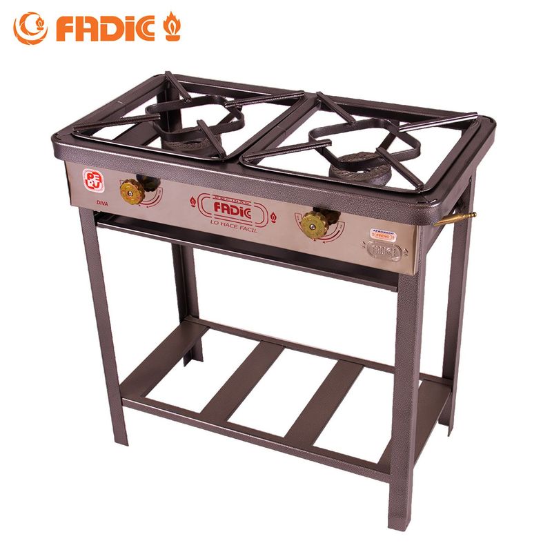 FADIC - Cocina Semi Industrial Fadic 2 Hornillas FSI02-52