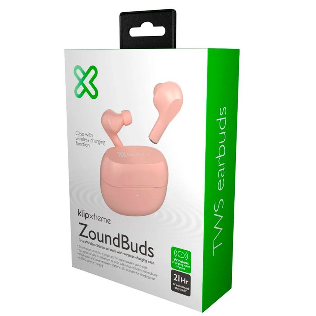 KLIP XTREME - AUDÍFONO IN EAR BLUETOOTH KLIP XTREME KTE-250  ROSADO