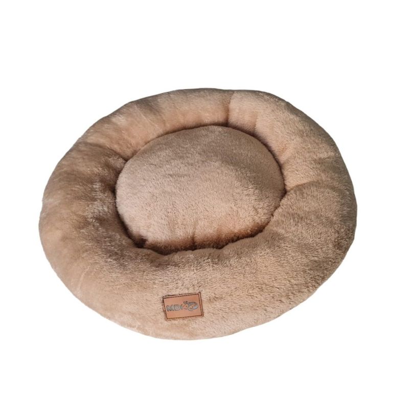 MD - Cama Para Perros y Gatos Donut Lite Beige Talla M - MD