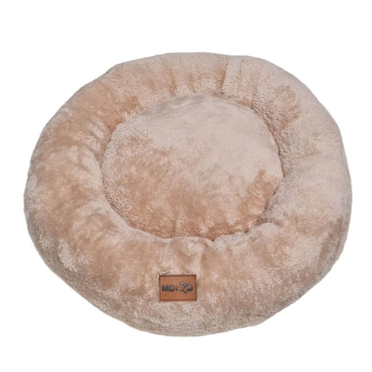 MD - Cama Para Perros y Gatos Donut Lite Beige Talla XL - MD
