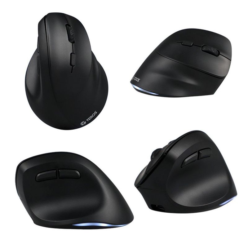 TEROS GAMING - MOUSE BLUETOOTH E INALAMBRICO GAMER TEROS TE-5169N