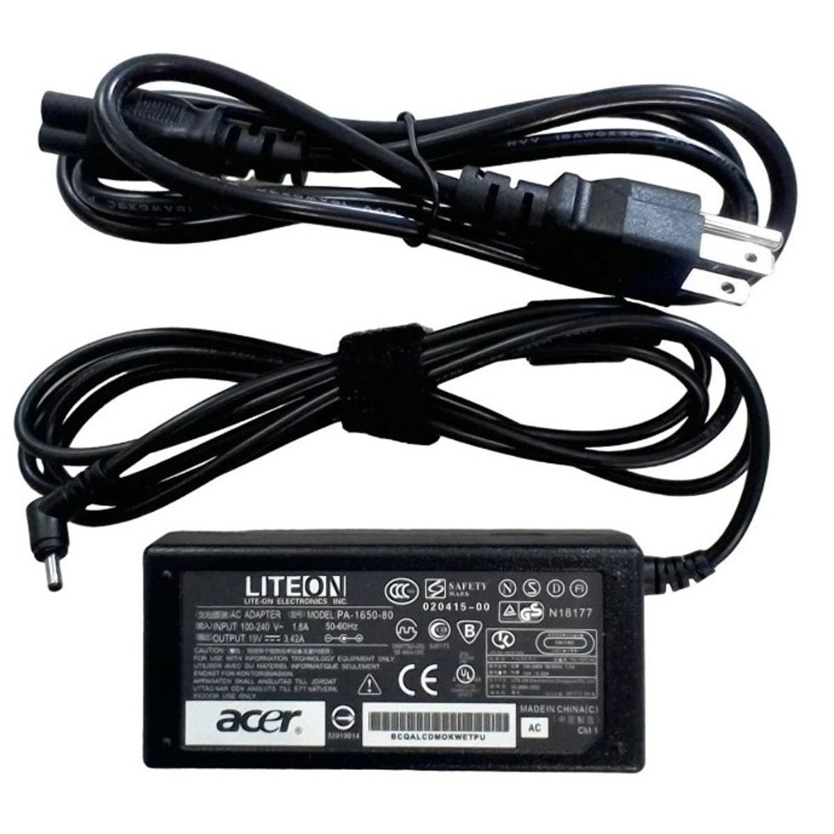 GENERICO - Cargador Compatible Para Laptop Acer 19V2-37A
