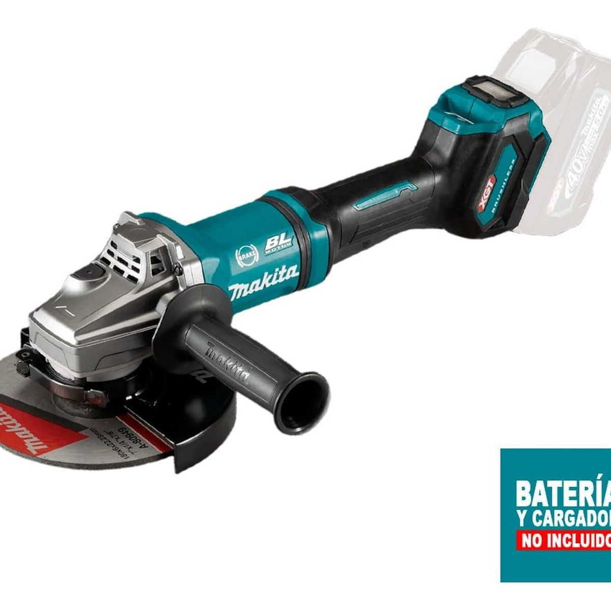 MAKITA - Amoladora Angular Makita GA037GZ 40V XGT  7" Brushless