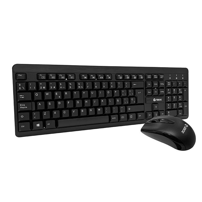 TEROS - TECLADO INALAMBRICO CON MOUSE TEROS TE-4061N
