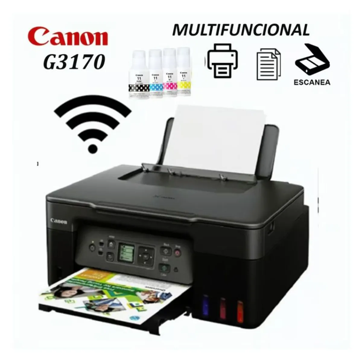 CANON - IMPRESORA MULTIFUNCIONAL CANON G3170