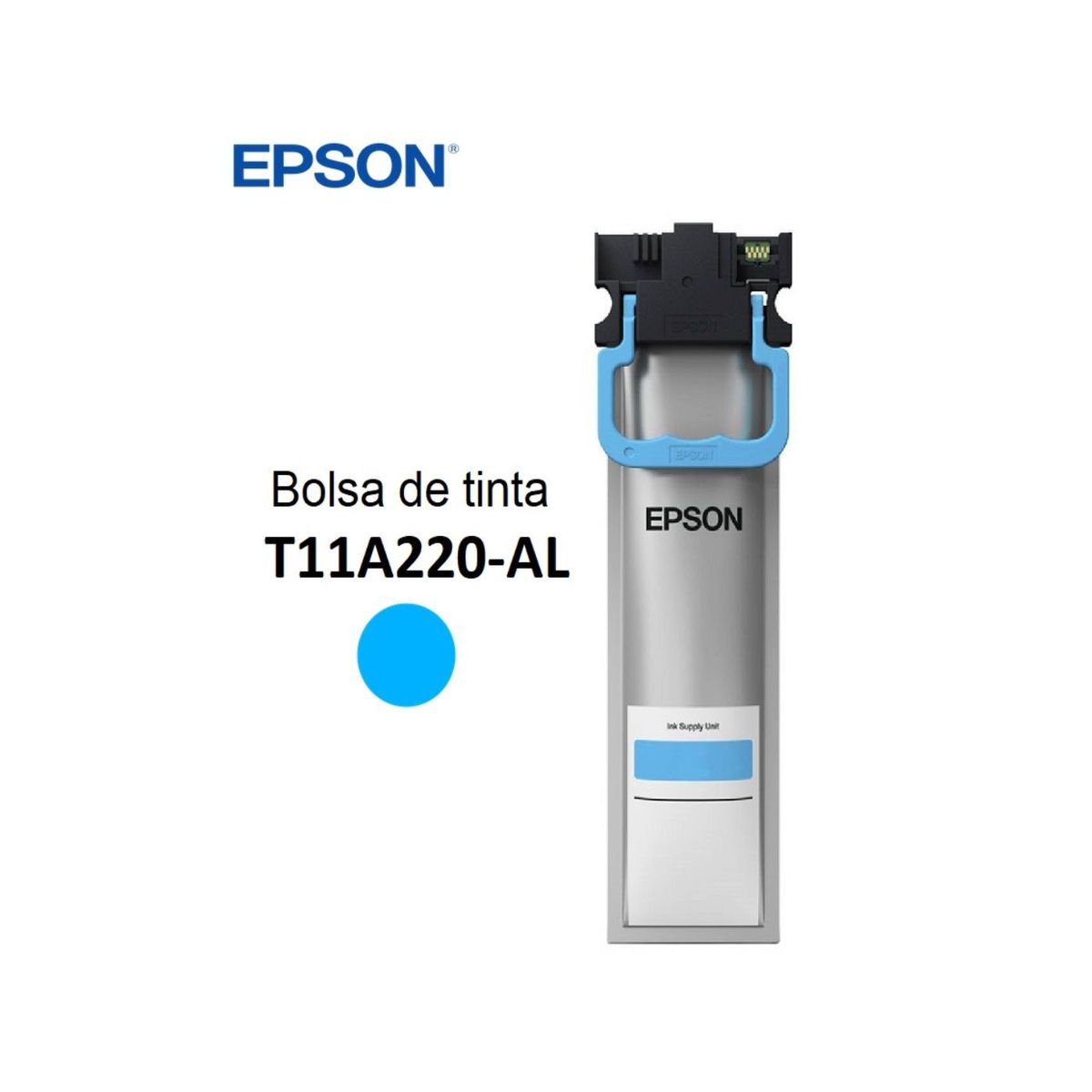 EPSON - Bolsa de Tinta Epson T11A220-AL CIAN PARA WF C5810 WF-C5890