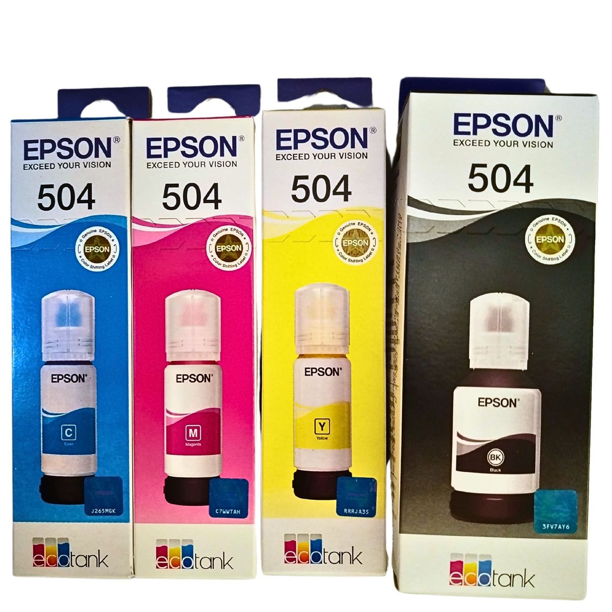 EPSON - KIT DE 4 TINTAS EPSON 504, ORIGINALES