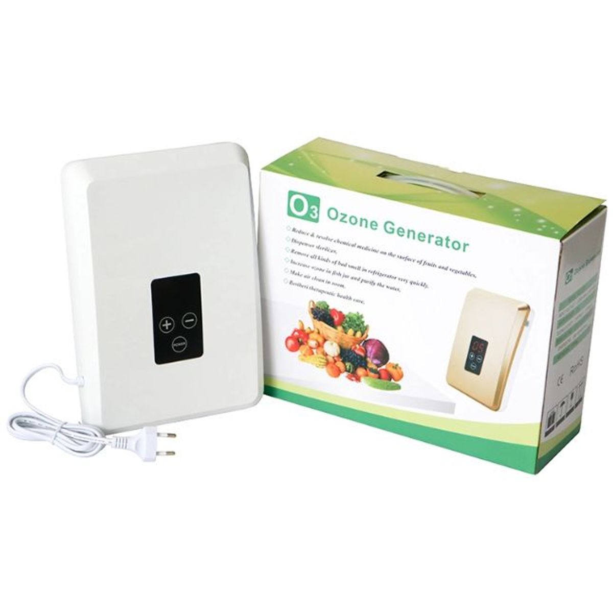 GENERICO - PURIFICADOR DE AIRE - OZONIZADOR MULTIUSO 400MGH