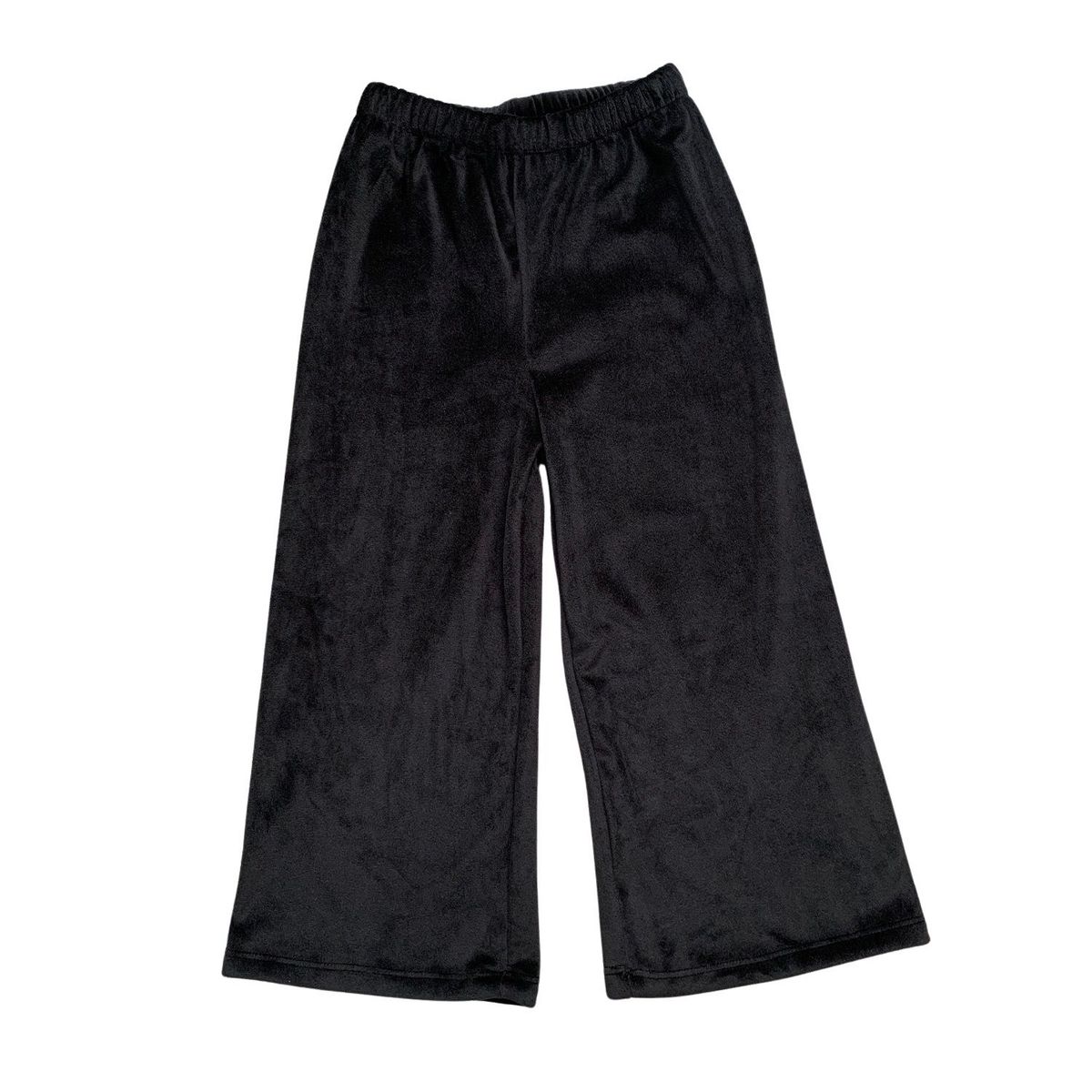 RED CARROT - Pantalon palazo negro de plush