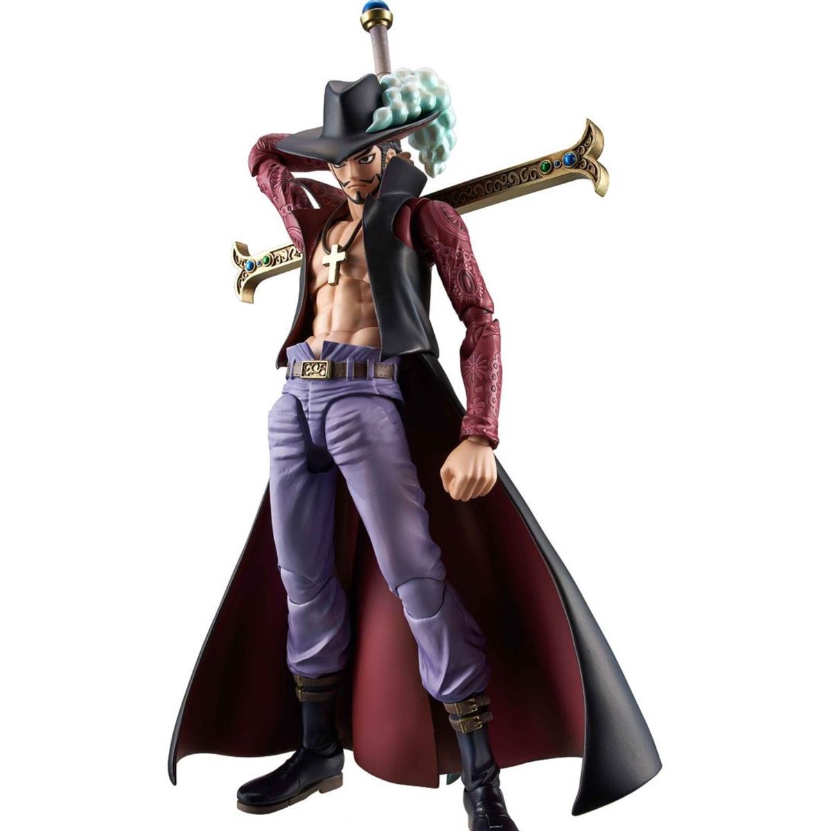 MEGAHOUSE - Figura One Piece Variable Action Heroes Dracule Mihawk
