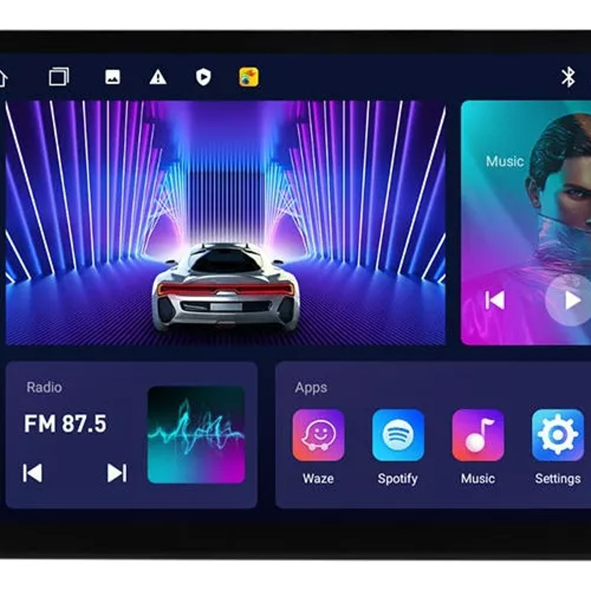 GENERICO - Autoradio Android 9 Pulgadas Carplay & Android Auto Usb Bt