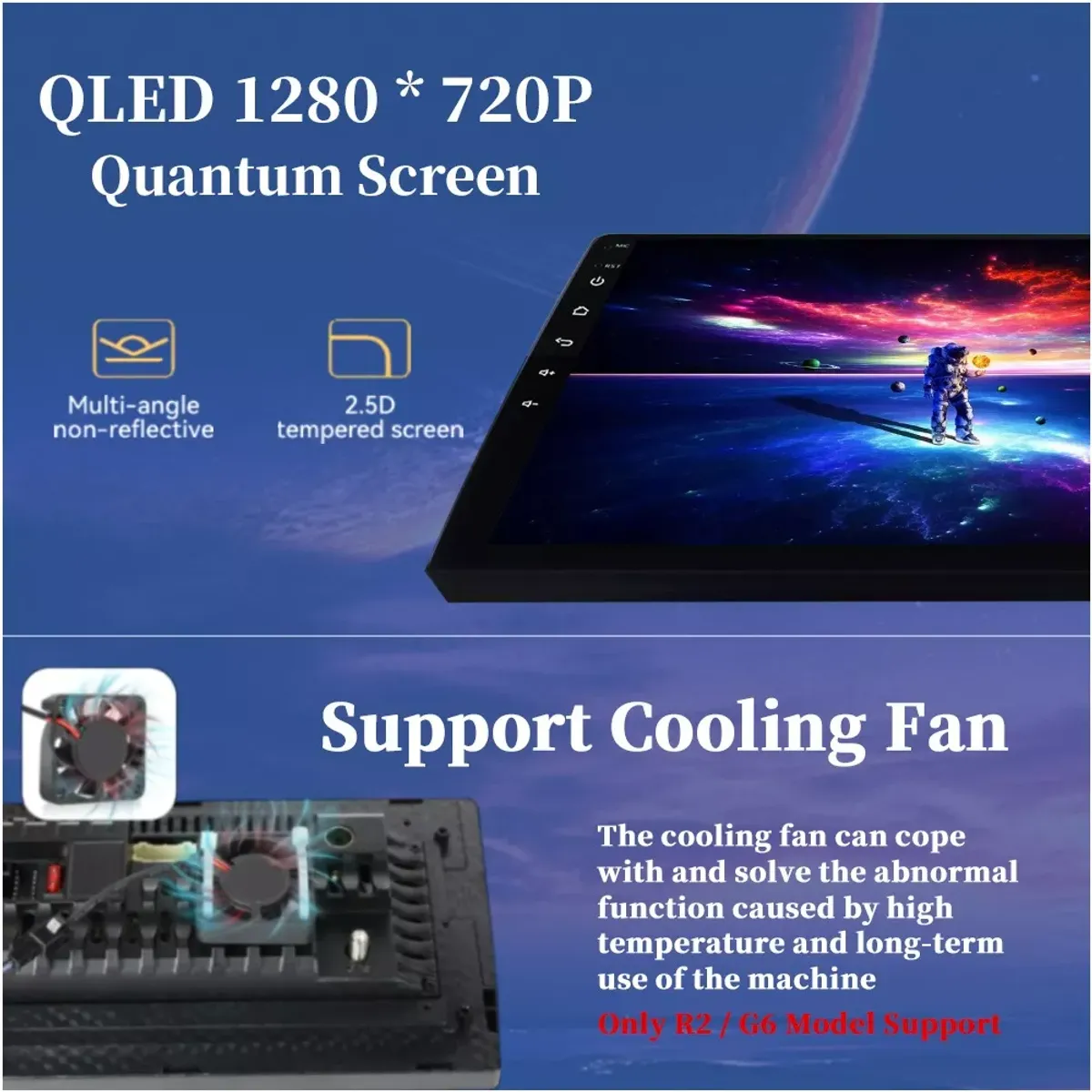 GENERICO - Autoradio Android 9 Pulgadas Carplay & Android Auto Usb Bt