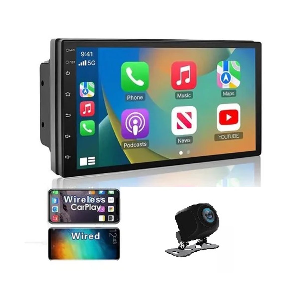 GENERICO - Autoradio Android 7 Pulgadas Usb Bt Wifi