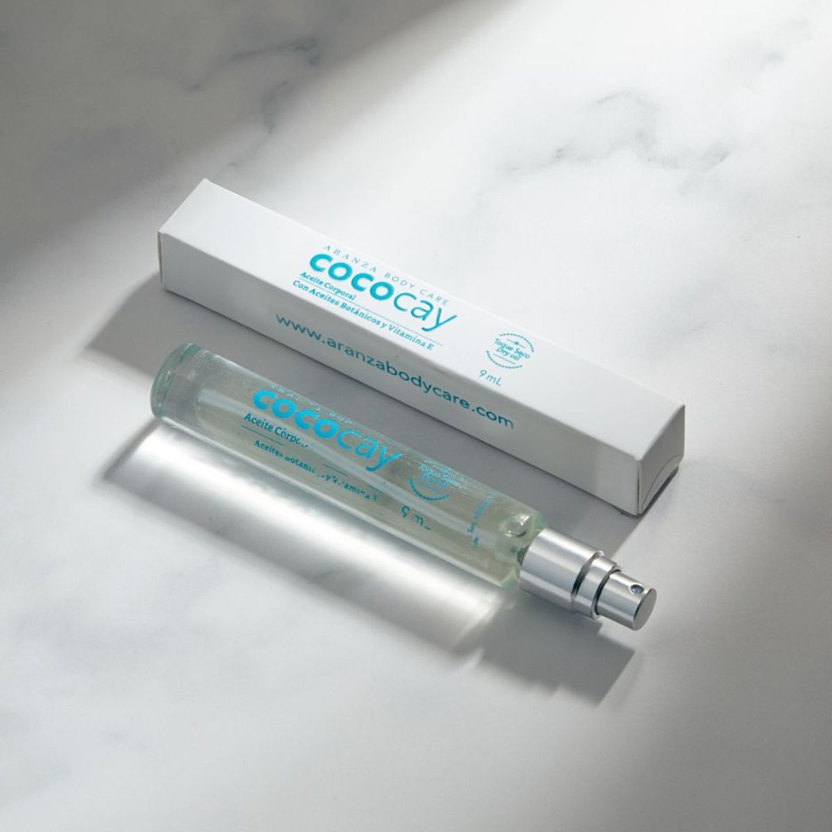 ARANZA - ACEITE CORPORAL TOQUE SECO COCOCAY TRAVEL SIZE