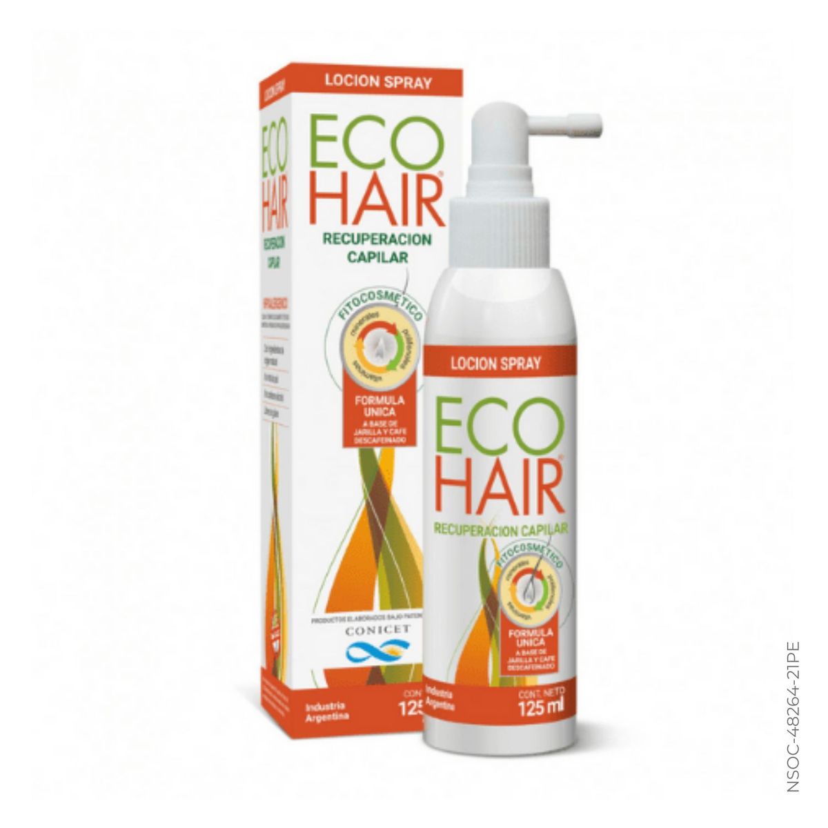ECO HAIR - Loción Spray Recuperación Capilar ECO HAIR 125ml