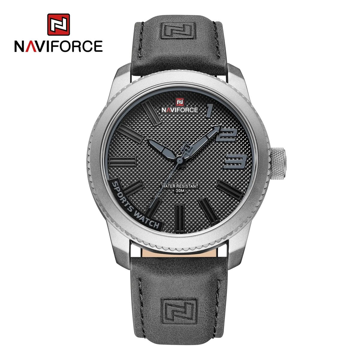 NAVIFORCE - Reloj Naviforce 9202 para Hombre con Correa de Cuero en Caja