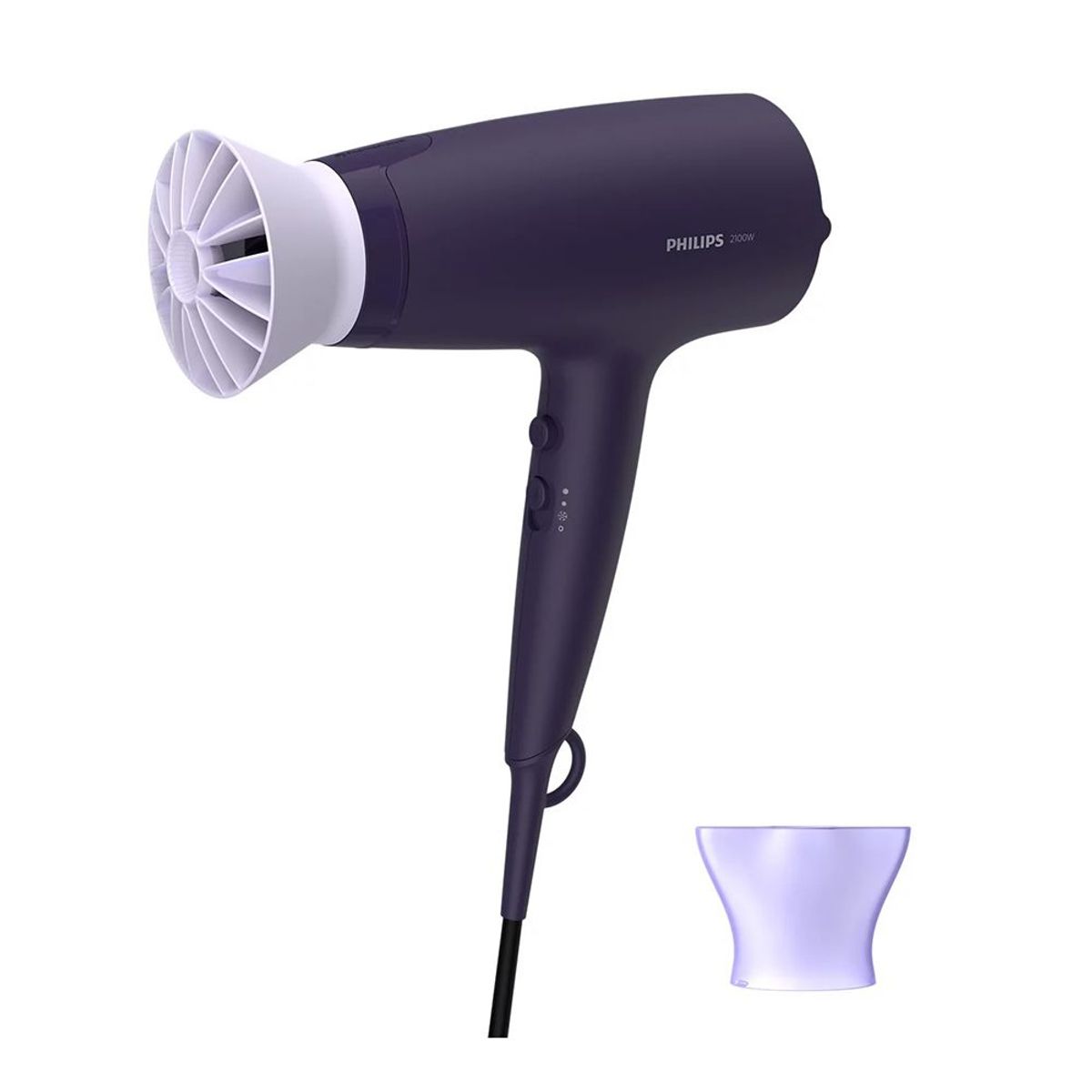 PHILIPS - Secadora Philips de Cabello BHD34010 Morado