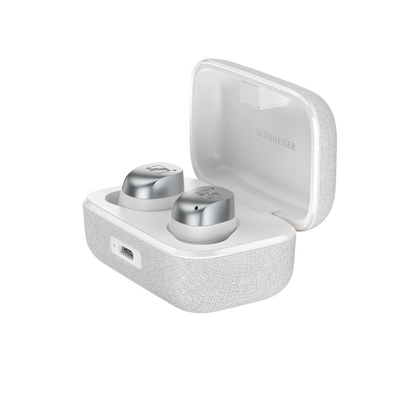 SENNHEISER - AUDÍFONOS BLUETOOTH SENNHEISER MOMENTUM TRUE WIRELESS 4 PLATA/BLANCO