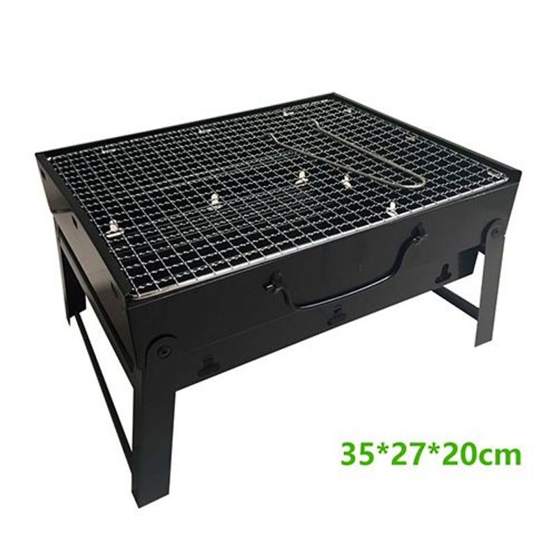GENERICO - Parrilla Plegable Portatil Jardin Picnic Camping Terraza