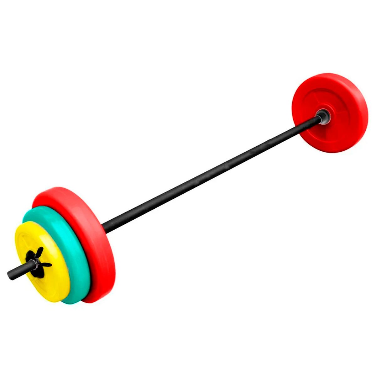 ATLETIS - Barra recta color 20 kilos Atletis