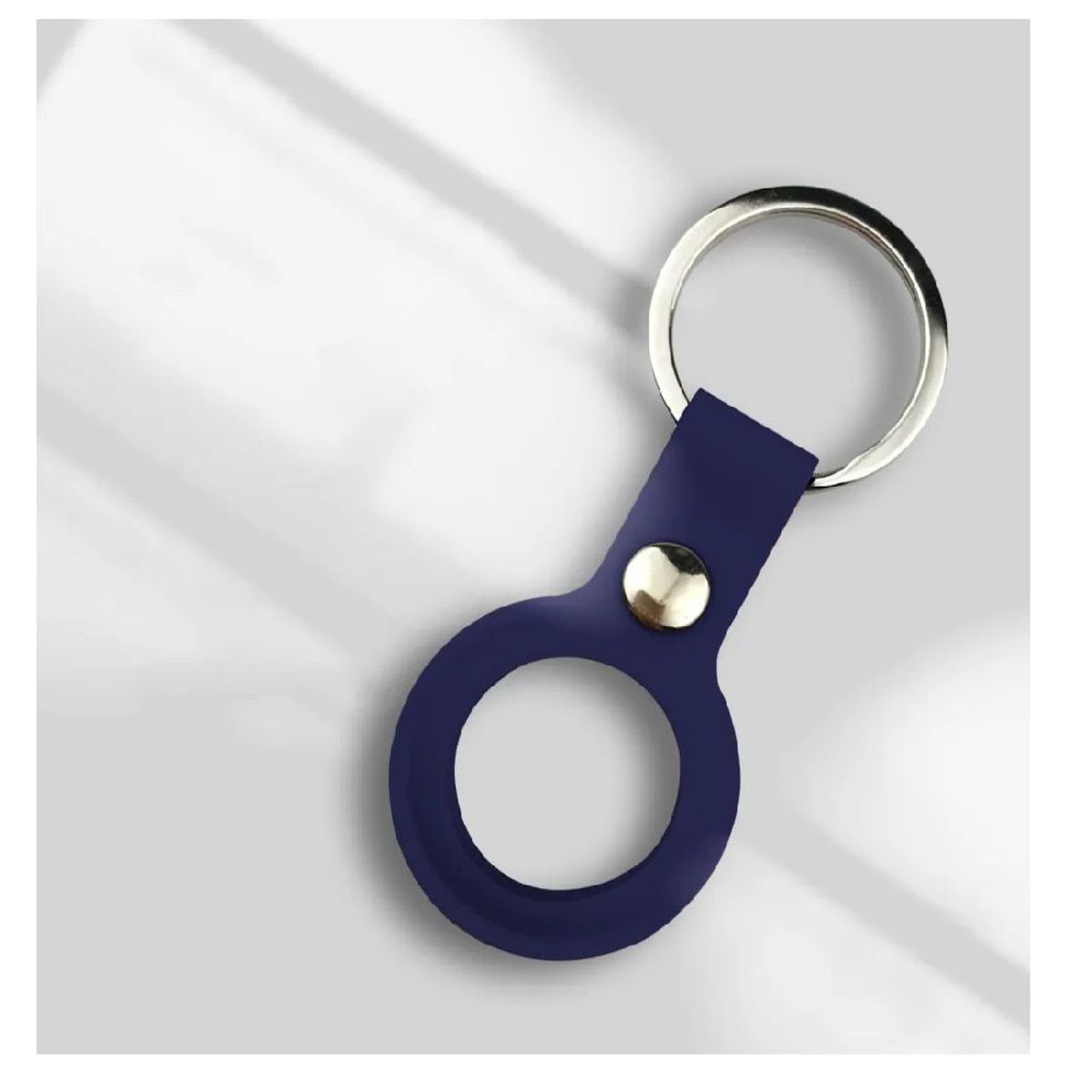 OTTOWARE - CASE DE CUERO PARA AIRTAG-AZUL