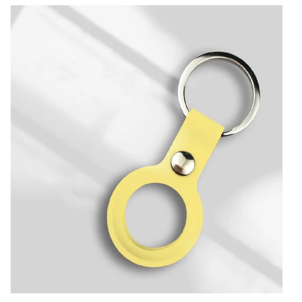 OTTOWARE - CASE DE CUERO PARA AIRTAG-AMARILLO