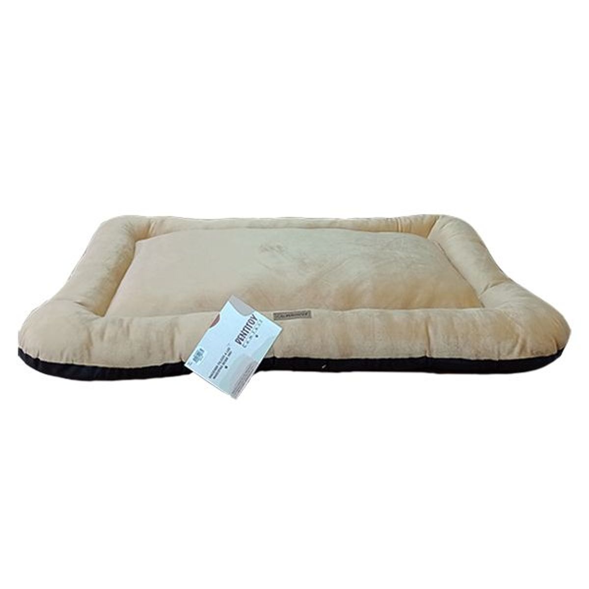 GENERICO - CAMA COLCHONETA PARA PERRO COLOR CAMEL