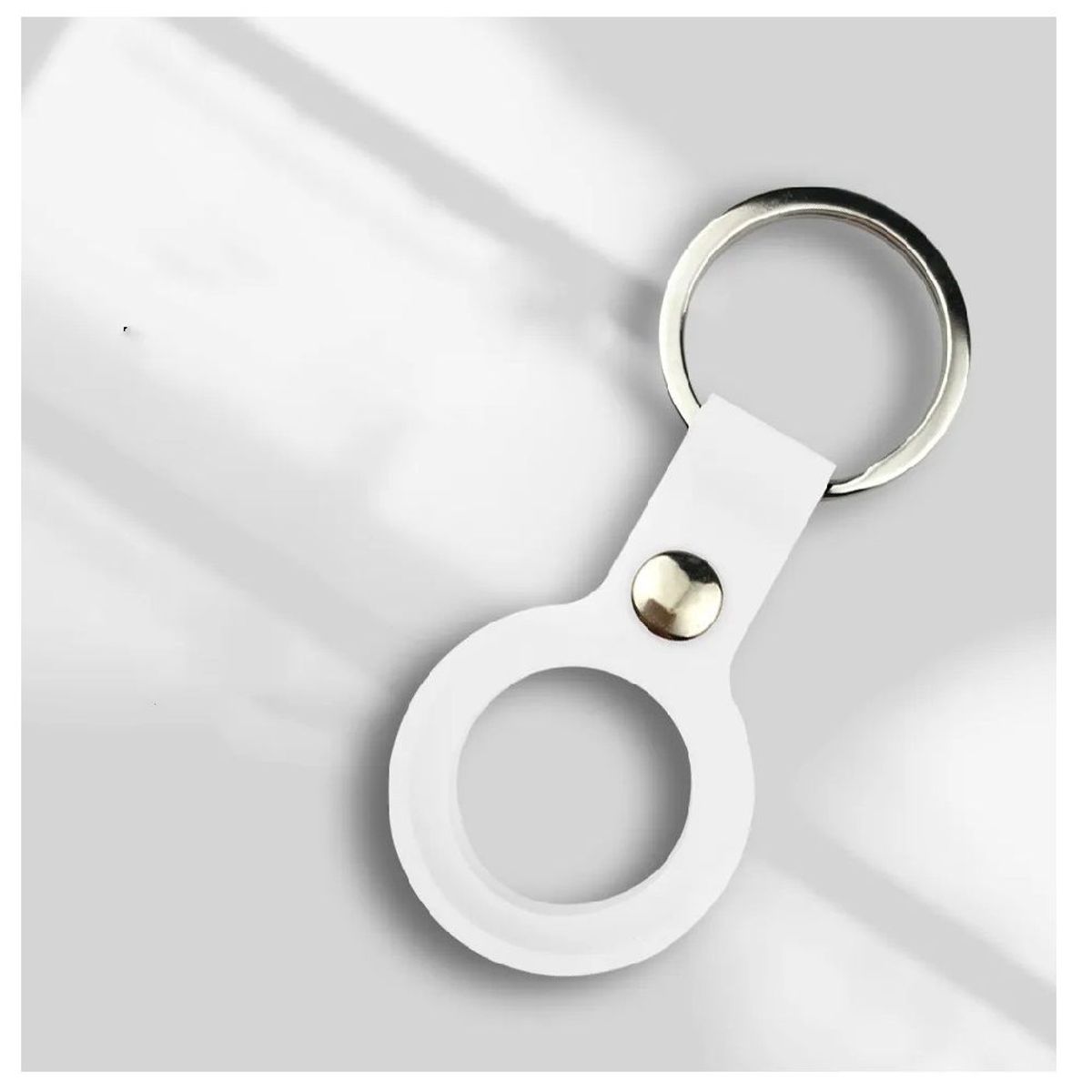 OTTOWARE - CASE DE CUERO PARA AIRTAG-BLANCO