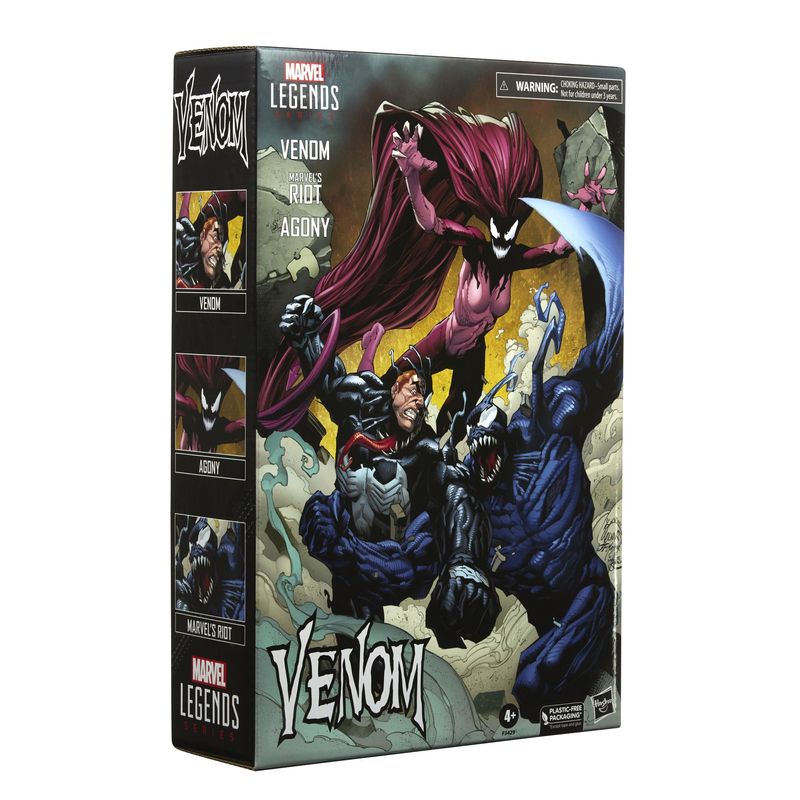 MARVEL - Figuras de Acción Marvel Legends Venom Riot Agony Amazon