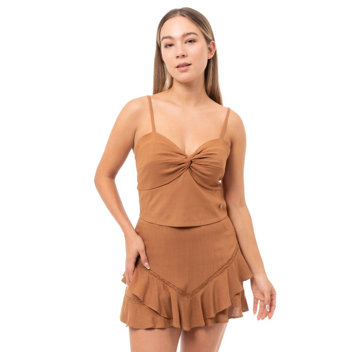 SQUEEZE - Blusa Moda Lino Rennata 1 Mujer