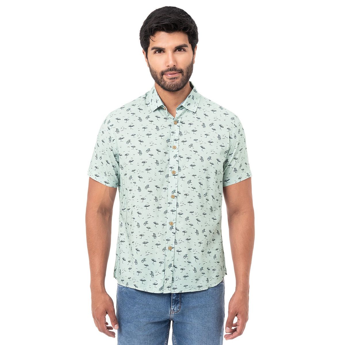 PIONIER - Camisa Popelina Hombre Ikcram Pionier