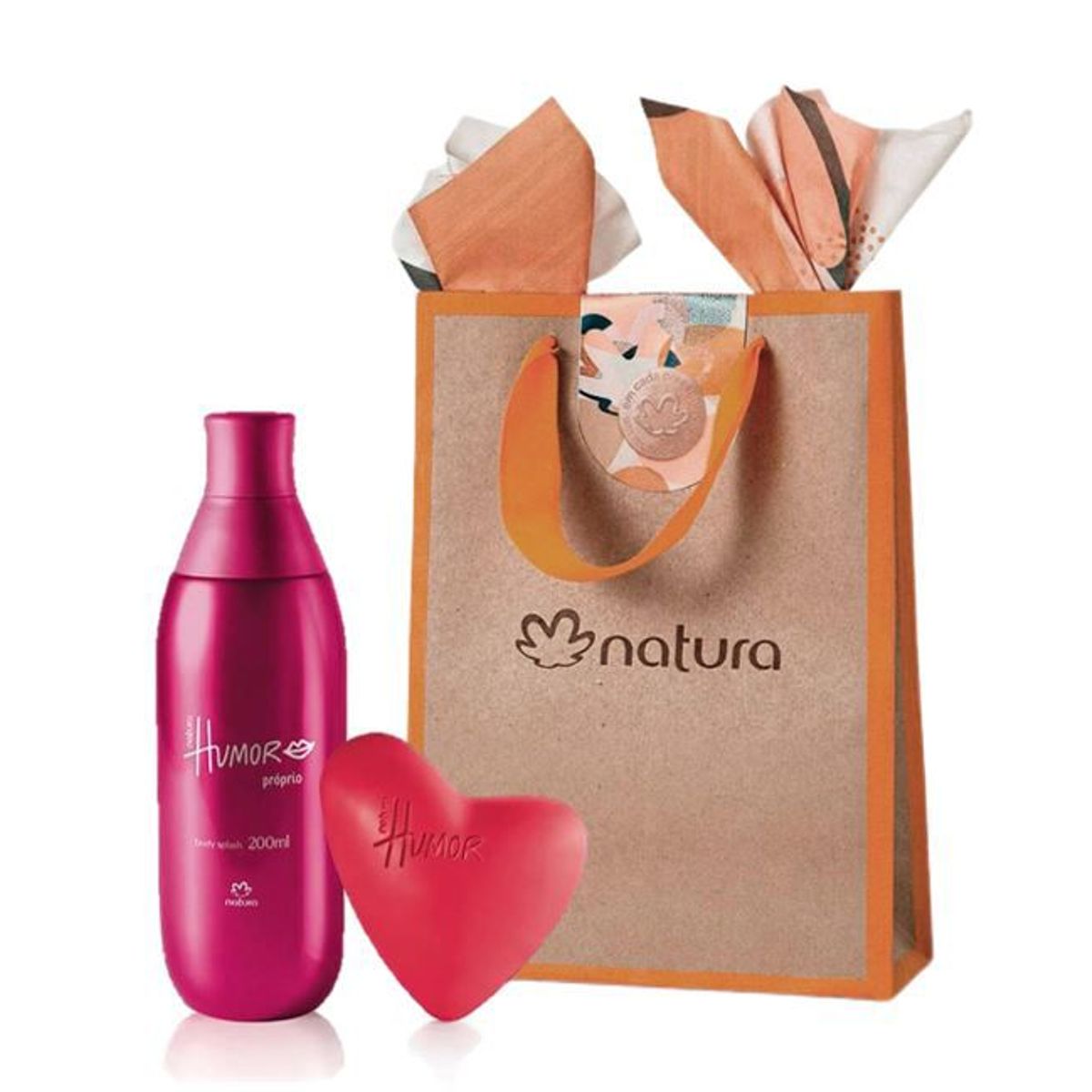 NATURA - Humor Propio body splash y jabon Corazon Natura tododia
