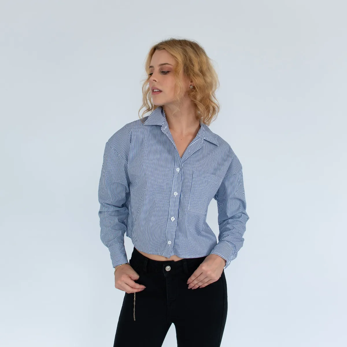 EVANIC - Camisa Crop Kate - Evanic Mujer